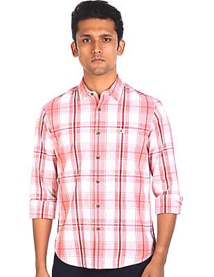Buy U.S. Polo Assn. Men Red Cotton 