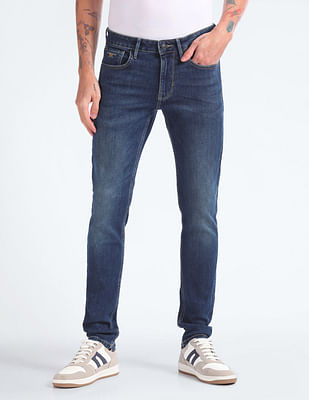 Flying Machine Jackson Super Skinny Low Rise Jeans