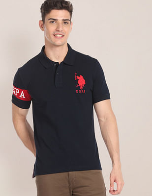 U S Polo Assn Solid Pique Polo Shirt