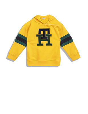 Tommy Hilfiger Kids Boys Monogram Hooded Sweatshirt