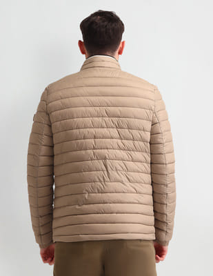 Buy Arrow Sport Regular Fit Solid Packable Jacket - NNNOW.com