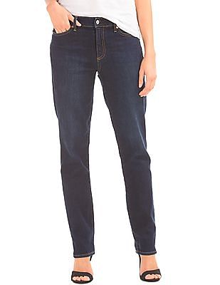 gap real straight jeans