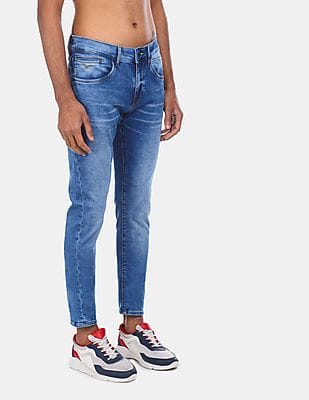 flying machine slim men blue jeans