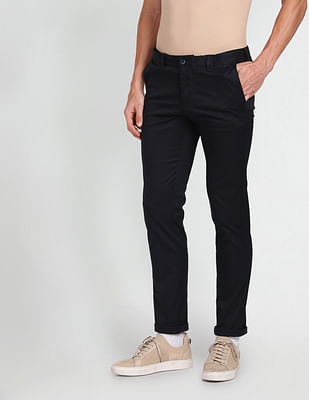 Arrow Sports Low Rise Dobby Chinos