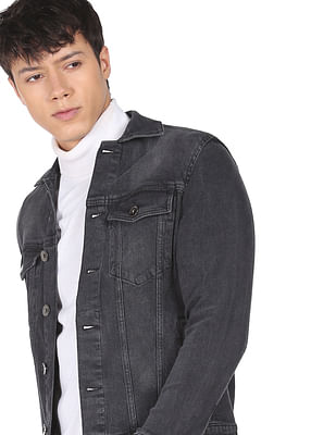 Flying machine sale jeans jacket