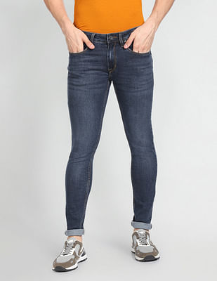 Flying Machine Skinny Fit Stone Wash Jeans