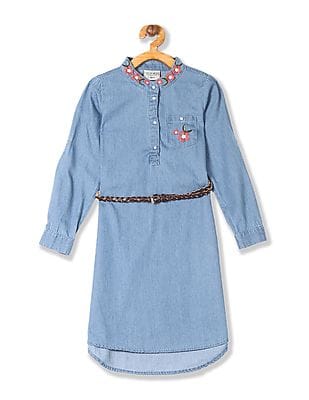 cherokee denim shirts