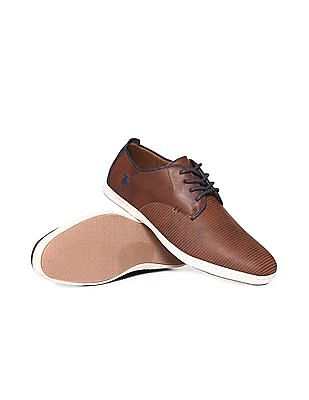 us polo shoes leather