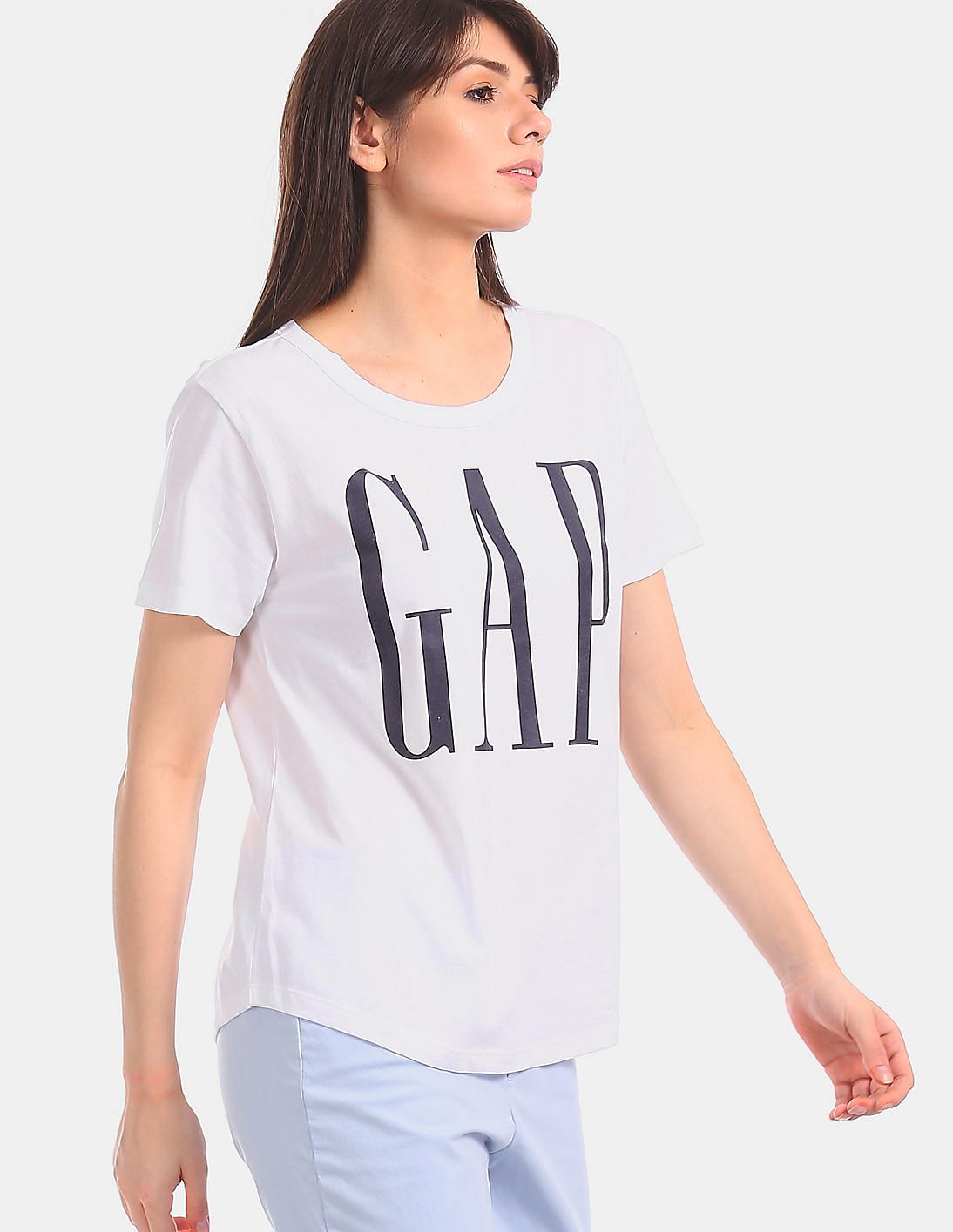 gap white t shirt women's