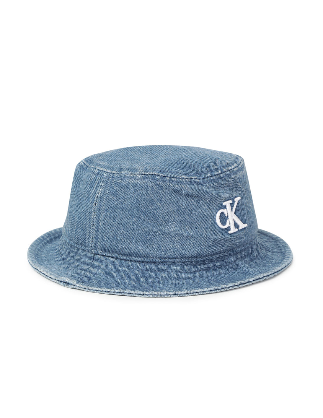 Buy Calvin Klein Block Denim Bucket Hat - NNNOW.com