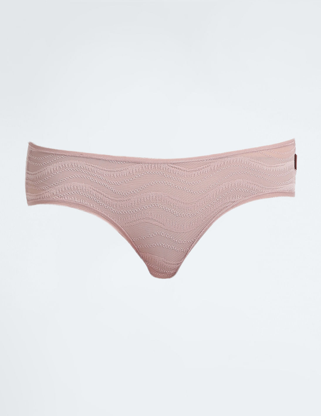 Calvin Klein Lace-trim Mid-rise Stretch-woven Briefs X in Red