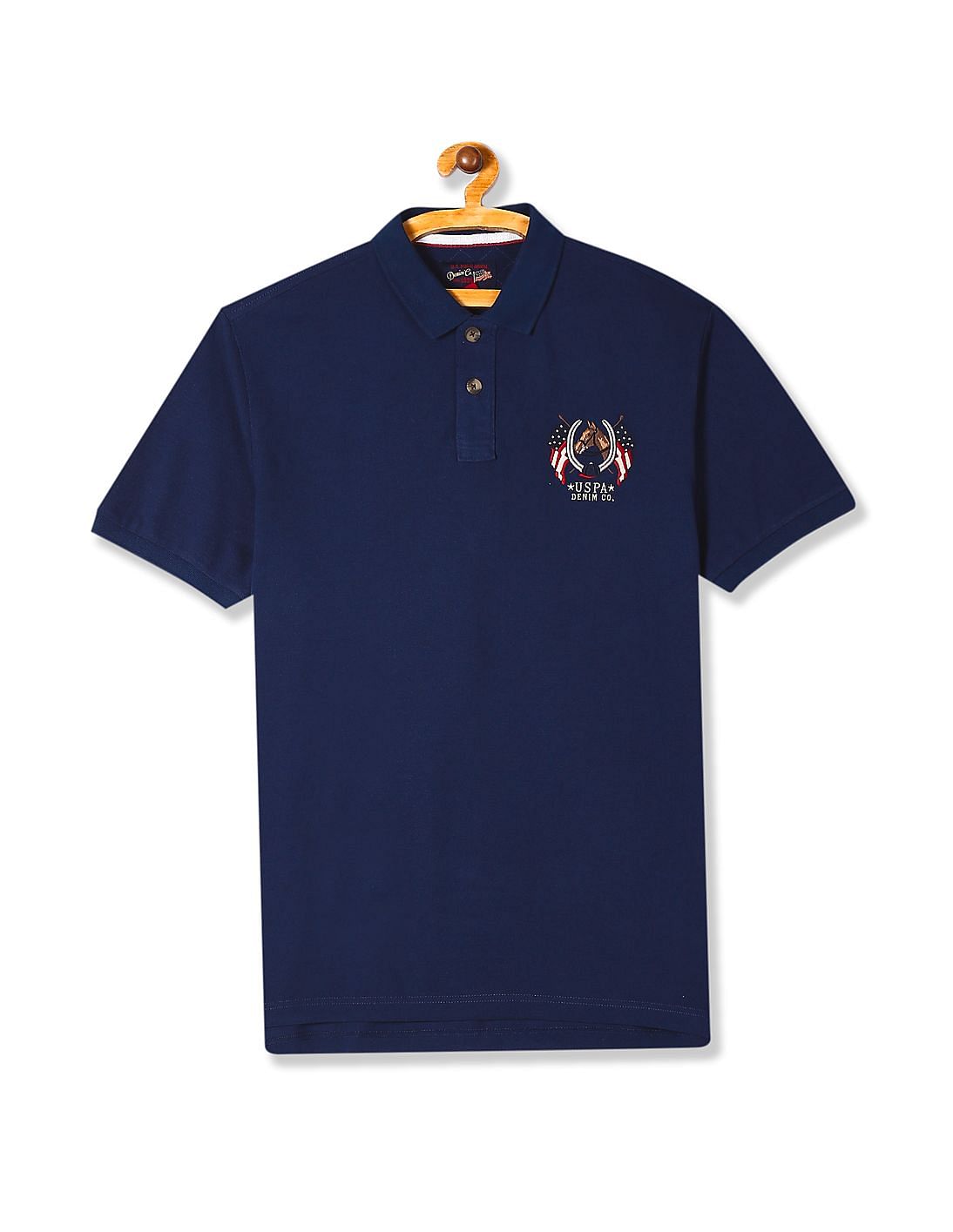 Buy Men Short Sleeve Solid Polo Shirt online at NNNOW.com