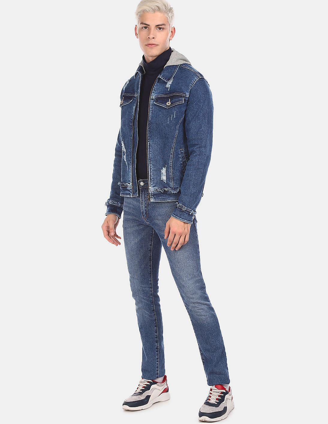 flying machine jeans jacket