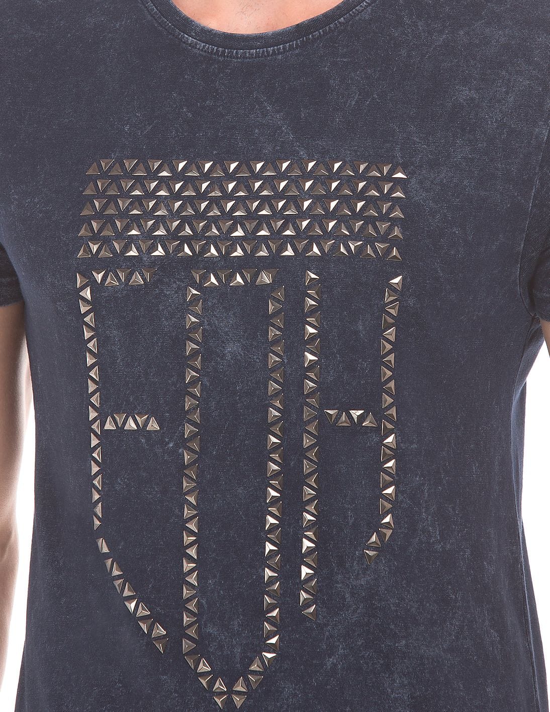 Buy Ed Hardy Men Optic Wash Stud Embellished T-Shirt