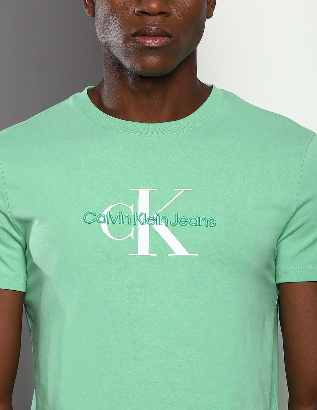 Buy Calvin Klein Jeans Slim Fit Monogram T Shirt NNNOW