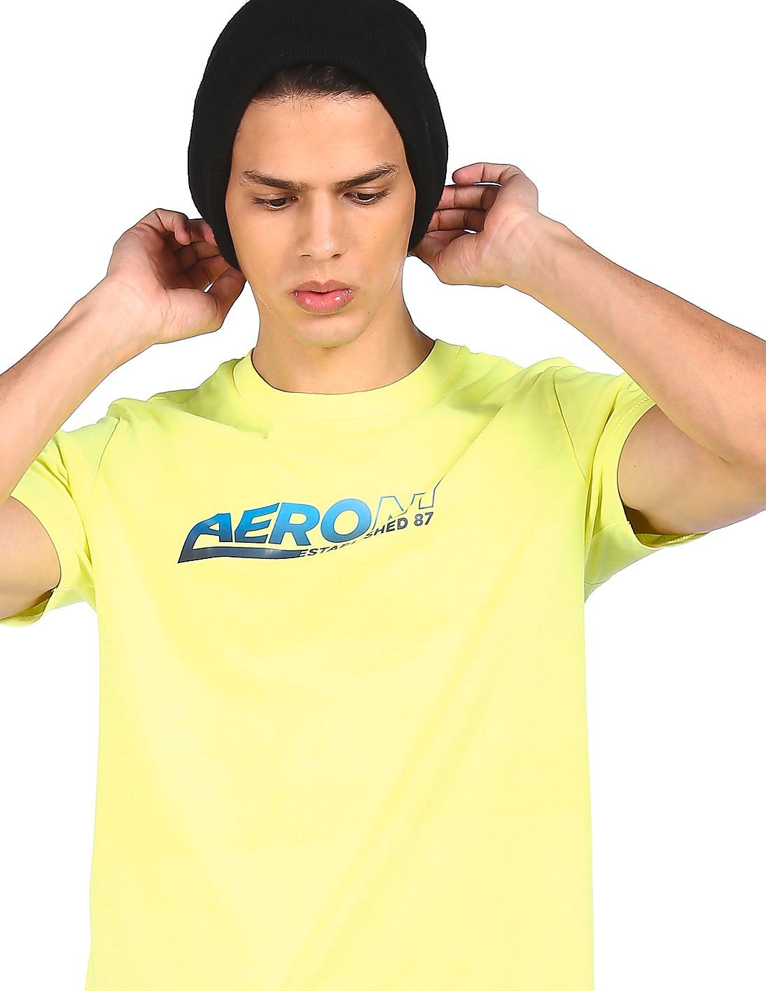 aero 87 yellow shirt