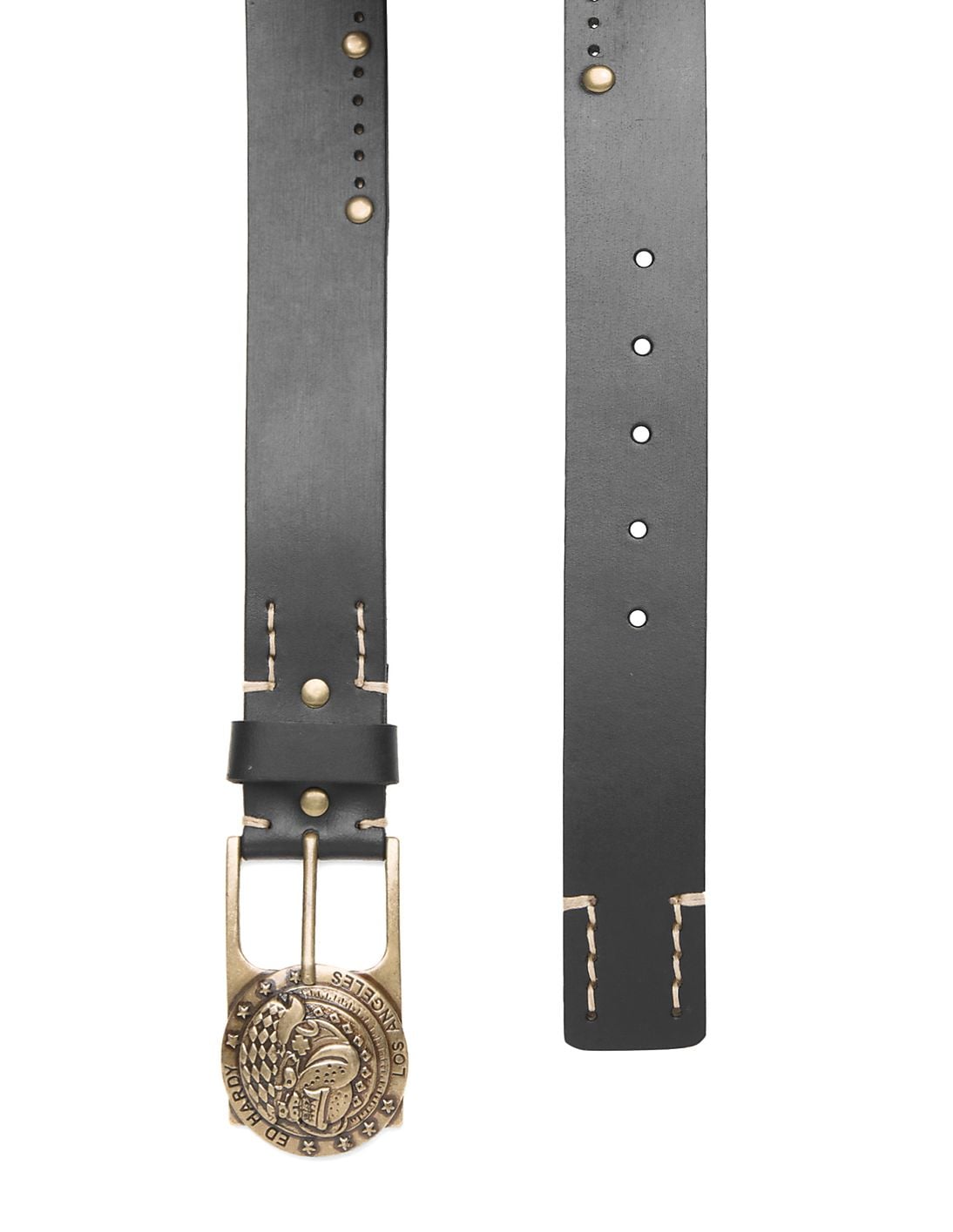Buy Ed Hardy Statement Buckle Leather Belt - NNNOW.com display picture 1
