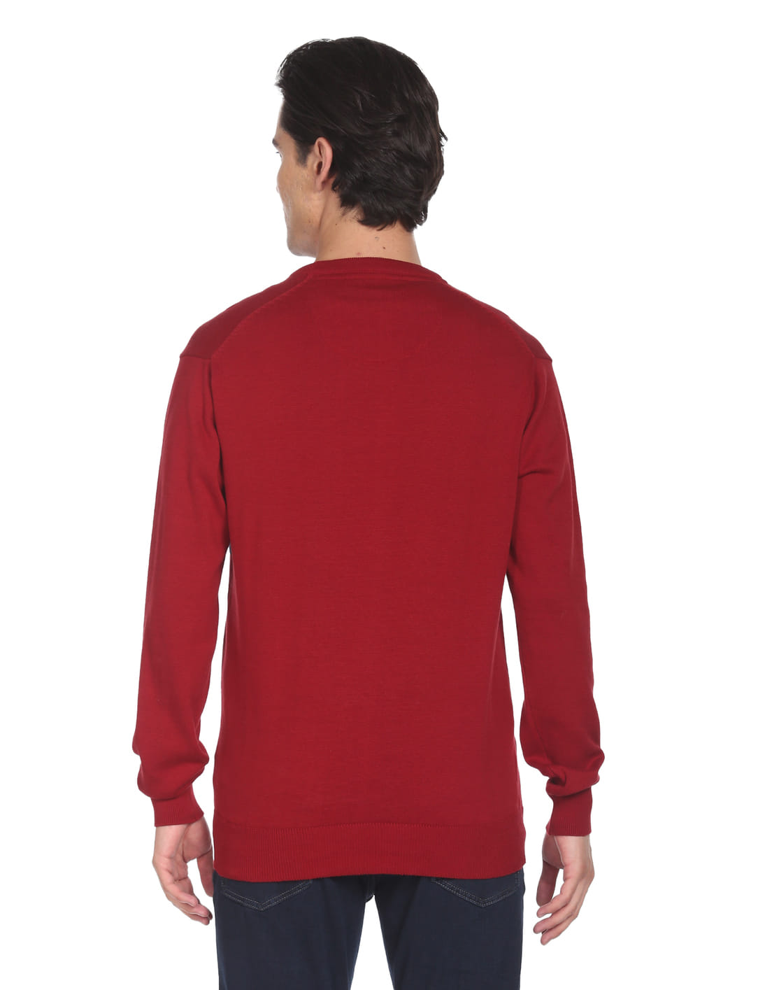 Buy Arrow Sports Horizontal Stripe Pure Cotton Sweater - NNNOW.com