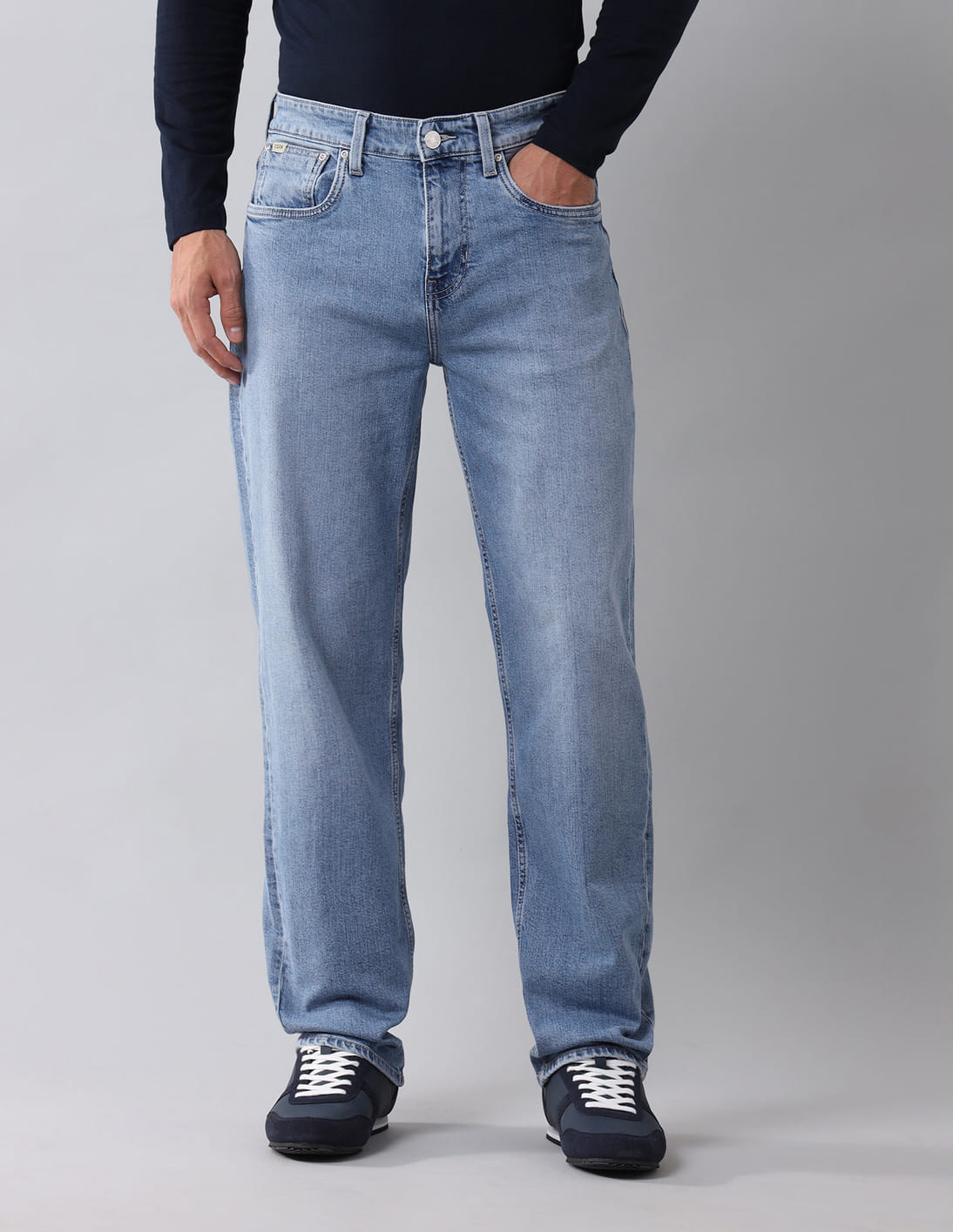 Buy U.S. Polo Assn. Denim Co. Shawn Relaxed Fit Blue Jeans - NNNOW.com