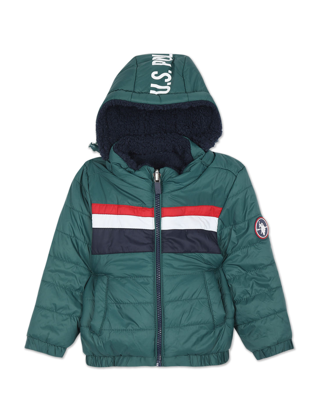 Buy U.S. Polo Assn. Kids Hooded Reversible Jacket - NNNOW.com