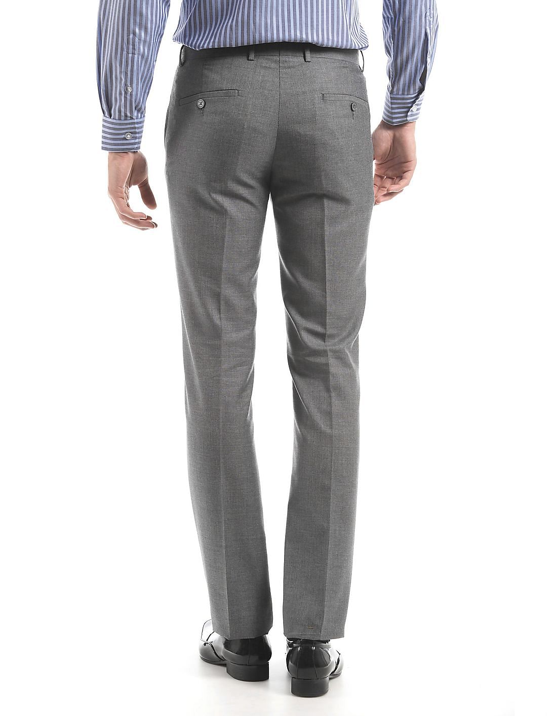 Elevate Your Style with our Cobb Dark Coffee Ultra Fit Formal Trouser