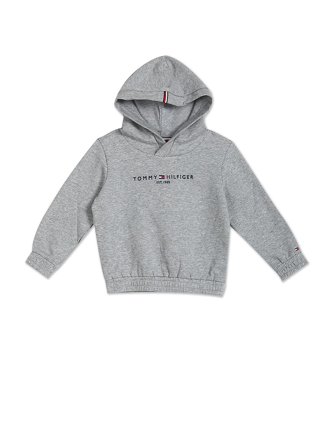 Tommy Hilfiger Girls Essential Hooded Sweatshirt 