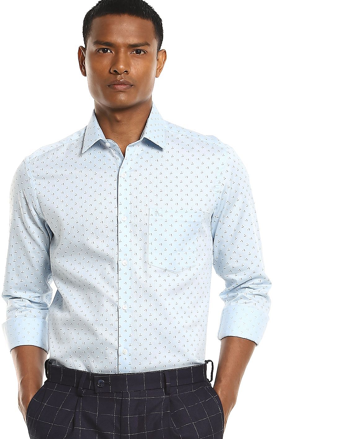 Buy Arrow Slim Fit Cotton Formal Shirt - NNNOW.com