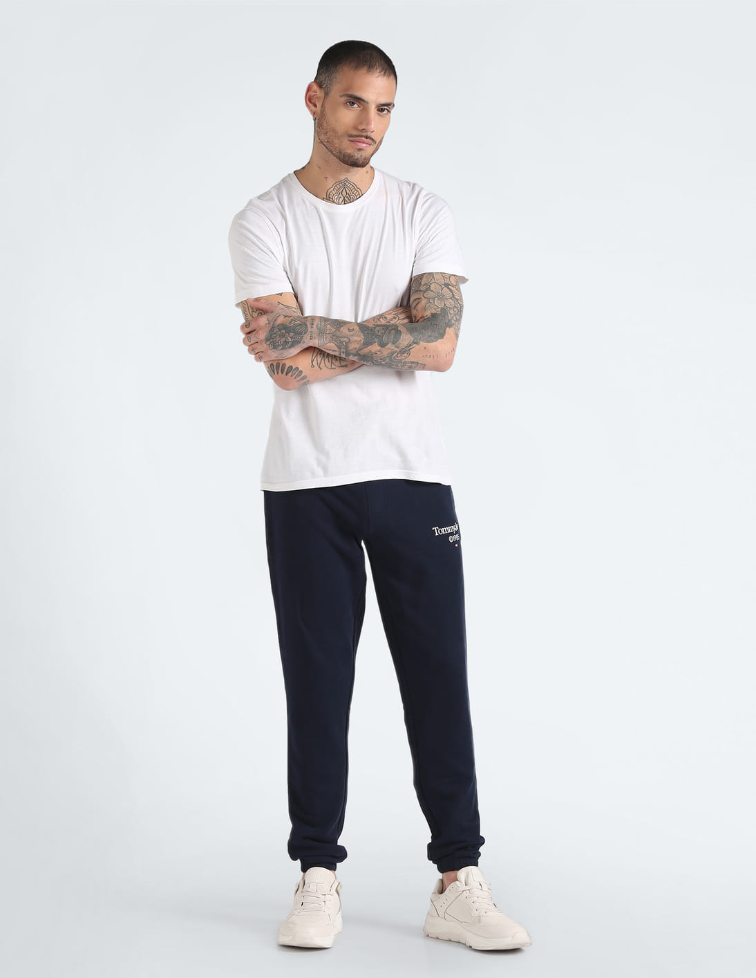 Buy Tommy Hilfiger Slim Fit Logo Print Joggers - NNNOW.com