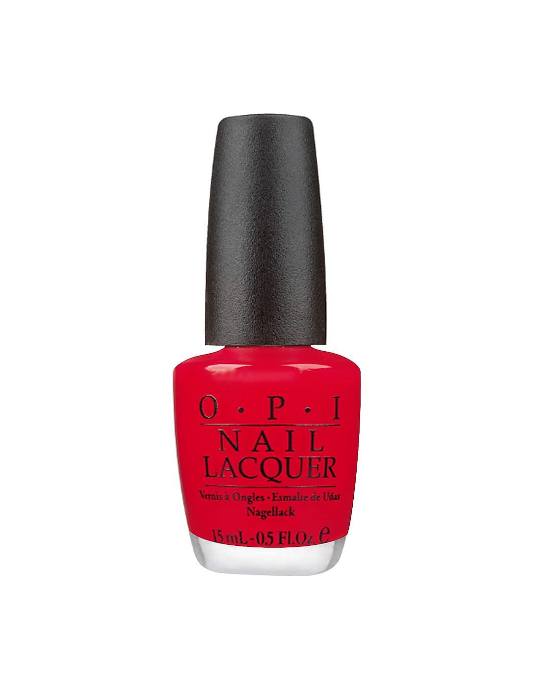 OPI Glossy Finish Nail Lacquer  Big Apple Red  15 ml  LongLasting  Glossy Nail Polish  Fast Drying Chip Resistant  Amazonin Beauty