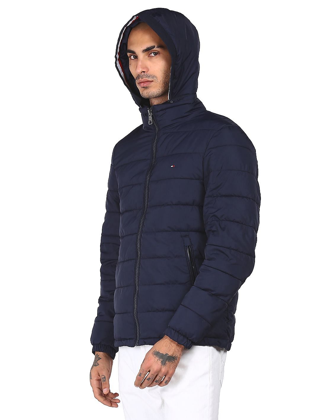 Tommy hilfiger best sale hooded stretch