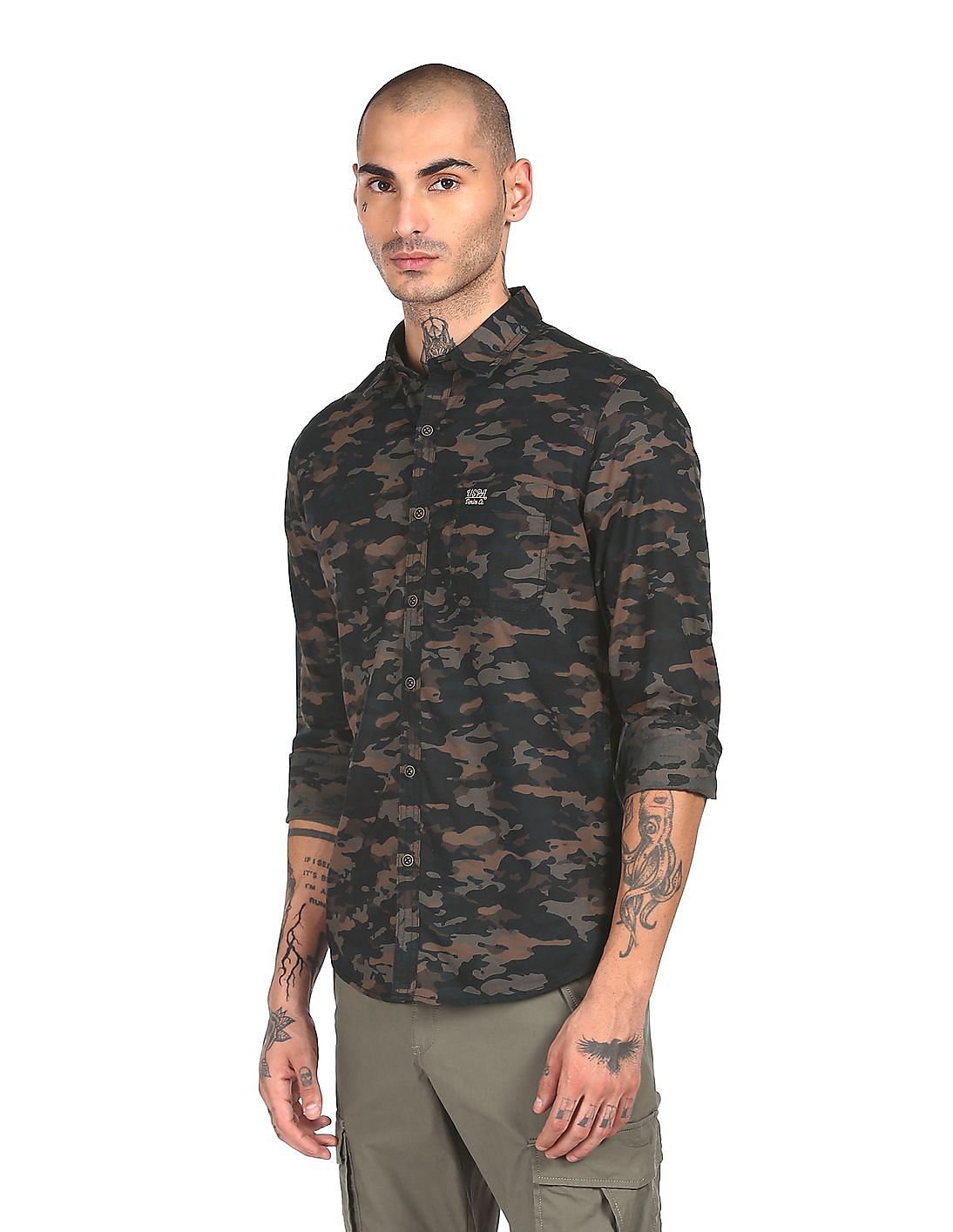 Camouflage Shirts - Buy Camouflage Shirts Online Starting at Just ₹305