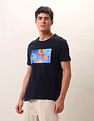 U.S. Polo Assn. Denim Co. Brand Printed Pure Cotton T-Shirt