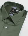 Arrow Newyork Solid Satin Shirt