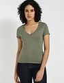 Tommy Hilfiger Solid Slim-Fit Cotton T-Shirt