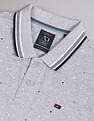 AD by Arvind Cotton Slim Real Deal Polo Shirt