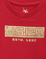 U.S. Polo Assn. Kids Boys Brand Print Cotton T-Shirt