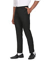 Arrow Solid Hudson Tailored Fit Trousers