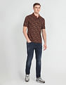 Arrow Sports Compact Cotton Tropical Polo Shirt