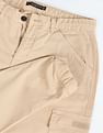 Flying Machine Mid Rise Solid Cargo Utility Trousers
