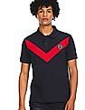 U.S. Polo Assn. Cotton Colour Block Polo Shirt