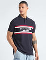 Tommy Hilfiger Monotype Embroidered Cotton Polo Shirt