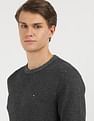 Tommy Hilfiger Pima Organic Cotton Cash 2 Tone Sweater
