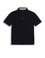 Tommy Hilfiger Kids Boys Solid Regular-Fit Cotton Polo T-Shirt