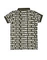U.S. Polo Assn. Kids Boys Cotton Brand Print Polo Shirt