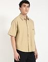 Tommy Hilfiger Solid Oversize-Fit Cotton Shirt