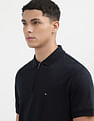 Tommy Hilfiger Pure Cotton Zipper Polo Shirt