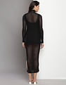 Calvin Klein Sheer Bodycon Dress