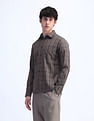 Flying Machine Slim Fit Checked Shirt