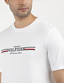 Tommy Hilfiger Brand Print Cotton T-Shirt