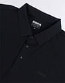 USPA Active Textured Slim Fit Polo Shirt